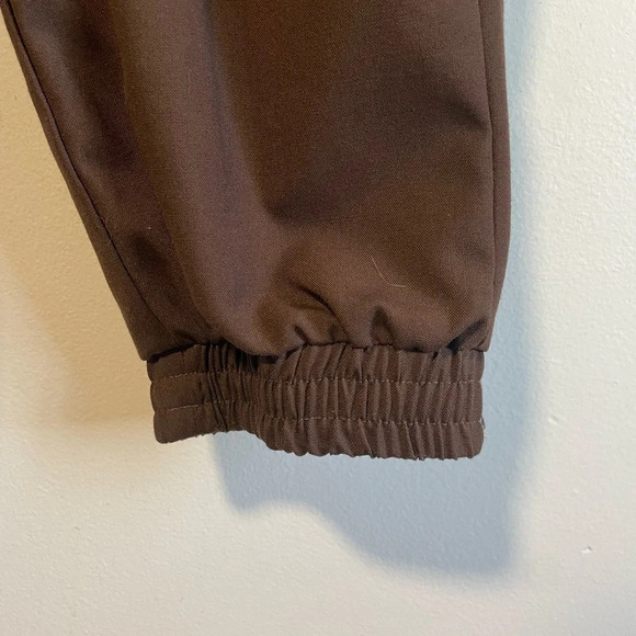 JJXX Women's Jxbelle Brown Wool Pant / Trousers w Pockets - Picture 7 of 11